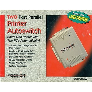 Precision Two Port Parallel Printer Autoswitch
