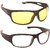 Trendmakerz Yellow,White Night Vision Glasses ( Pack Of 2)
