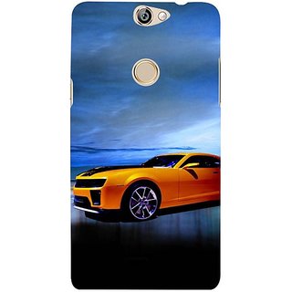 Fuson Designer Phone Back Case Cover Coolpad Max ( Car With A Background )