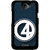 Fuson Designer Back Cover For HTC One X :: HTC One X+ :: HTC One X Plus :: HTC One XT (Number Four Fantastic Four Lucky Number Blue)