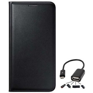 Buy Flip Cover For Lenovo K6 Power Black With Micro Otg Cable Color May Vary Online 339 From Shopclues