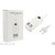 15 W 4 Port USB Desktop AC Power Charger Mobile iPad 1.5 meter White