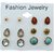 GirlZ! Fashion Romantic Multi Colour Beautiful And Stylish Stud Earrings Set of 6 Pairs For Girls and Women