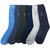 Formal Cotton Full Length Multicolor Socks For Men Pack Of 6
