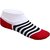 DDH Mens Solid No Show Socks (Pack of 6)-strip