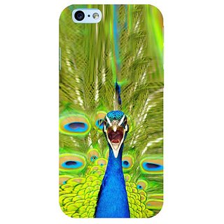 Fuson Designer Phone Back Case Cover Apple iPhone 6 Plus :: Apple iPhone 6+ ( The Talking Peacock )