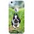 Fuson Designer Phone Back Case Cover Apple iPhone 6S (Logo View Window Case) ( Running Puppy That Smiles )