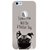 Fuson Designer Phone Back Case Cover Apple iPhone 6S (Logo View Window Case) ( The Cute Pug Dog )