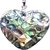Paraa Green Heart Mother of Pearl Pendent
