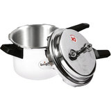 Brightflame 3 Ltr Popular Aluminium Pressure Cooker (ISI Marked)