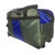 Bagther Blue  Gray Nylon Travel Bag(2 Wheels)