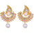 OS A015Golden-Silver Pended Set For Women/ Girls