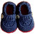 Baby Booties Handmade Crochet Baby Shoes    BLUE DARK PINK