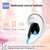 Envent LiveTune Bluetooth Earphone, in the ear technology with Mic with Great Bass - Blue