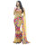 Vistaar Creation Multicolor Georgette Printed Saree With Blouse