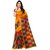 Vistaar Creation Multicolor Bhagalpuri Silk Printed Saree With Blouse
