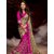 Indian Beauty Pink Beige Half halfGeorgette self Design Border Saree With Blouse