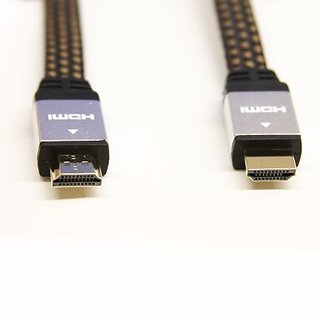 Lb1 High Performance New Hdmi Cable For Samsung Un65h7150 65 Inch 1080p 240hz 3d Smart Led Tv High Speed Type A Flat Hdmi Cable 24k Gold Plated Connector 30 Awg 10ft