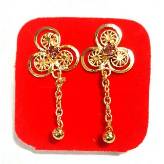 City gold ear tops sale