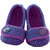 Baby Booties Handmade Crochet Baby Shoes   purple pink multi