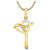 Kataria Jewellers Letter T with Valentine Heart 92.5 BIS Hallmarked Silver and American Diamond Alphabet Initial Pendant
