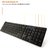 Amkette Optimus Wireless Keyboard and Mouse Combo with Optical Sensor