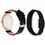 Combo of Black Moving Beads Watch And Black Led Watch