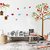Walltola Wall Sticker-Sweet Birds And Nest Trees ( Covering Area 180130cm)