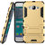 Jma Kick Stand Ultra Slim Hard Rugged Hybrid Bumper Back Case Cover For Samsung Galaxy Grand Prime 4G SM-G531F - Gold