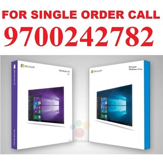 Microsoft Windows 10 Professional Genuine Retail Box Pack with Genuine ...