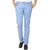 ibs  Mens Sky Blue Denim slim  faded stretchable Jeans 36