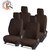 GS-Sweat Control Coffee Towel Split Car Seat Cover for Honda Jazz (Type-1)