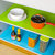 Refrigerator Pad Washable Plastic Antibacterial  Mildew Moisture Absorption Table Mat Fridge Magnet Pads(2 Pockets)