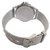 Dk Silver Stainless Steel Strap Designer Analog Watch
