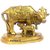 Kartique Holy Kamdhenu Cow and Calf Sculpture with Ganesh  Laxmi carved on shawl
