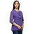 Tunic Nation Women's PURPLE 100 Polyester Top