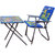 Abasr Baby Kids Blue Study Table And Chair Multicolour