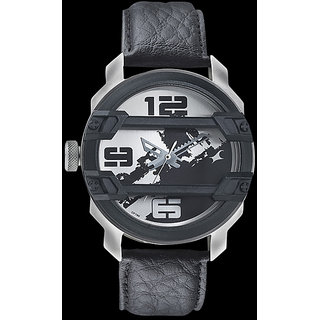 Fastrack 3153Kl01 Round Dial Black Analog Watch For Men