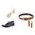 Combo of Redpoint shoes, NJPC aviators and Rodeo brown Belt for men