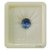 Barmunda gems Loose Gemstone Blue Sapphire (Neelam) 7.25 Ratti Lab Tested Natural  Good