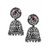Zaveri Pearls Fine Detail Oxidised Jhumki Earring - ZPFK5694