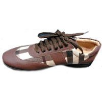 Leather Mens Casual Shoes Brown