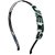 NFL New York Jets The Grace Collection Sequins and Beads Horseshoe Hairband, 6 x 5 x 2.14-Inch, Green