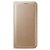 Lyf Wind 7S Flip Cover Faux Leather Flip Cover Dairy & Wallet Case  - Golden