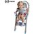 BBCare Foldable Baby Potty Training & Toilet Seat with Ladder (White&blue)
