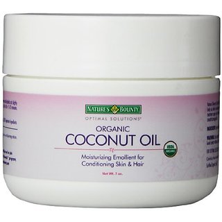 Nature's Bounty Optimal Solutions Coconut Oil, 7 Ounces