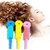 LKE 5 Set (15 pcs) Colorful Soft Foam Sponge Wave Perm Hair Rollers Curler