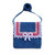 	ladies bag market bag crochet purse gift  hand  made 	blue red  cream  multi