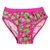 Girls' Comfort Cotton Multicolour Bikini Briefs Pack of 5