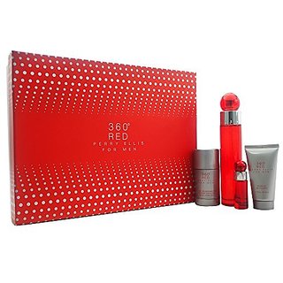 Perry Ellis 360 Red for Men 4 piece Gift Set